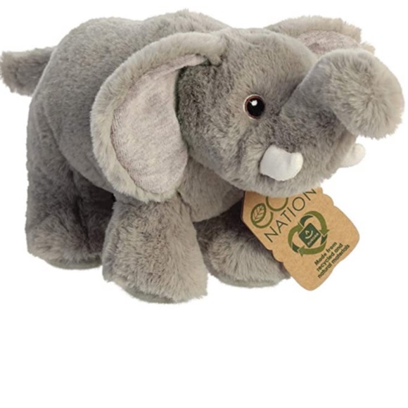 Eco Nation Elephant Plush Toy NWT - Picture 2 of 4